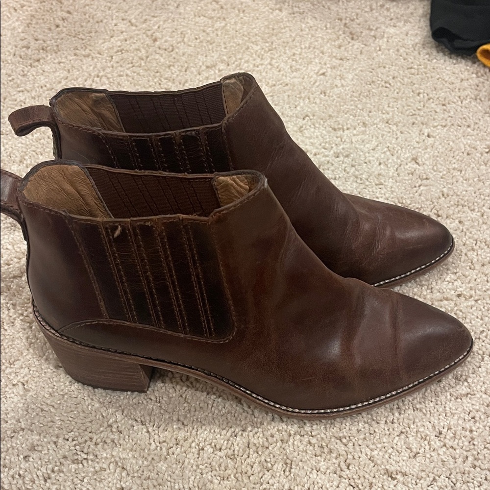 Madewell Leather Booties